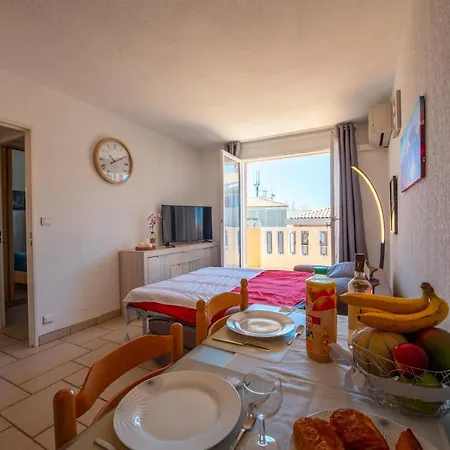 Apartment T2 En Hypercentre -parking Prive-clim-proche